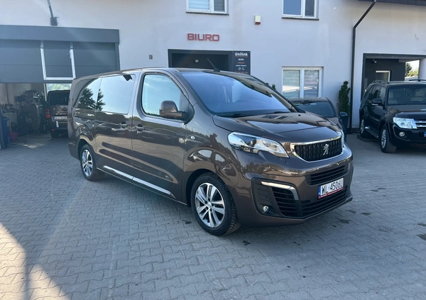 Peugeot Traveller cena 155800 przebieg: 137748, rok produkcji 2019 z Ścinawa małe 254